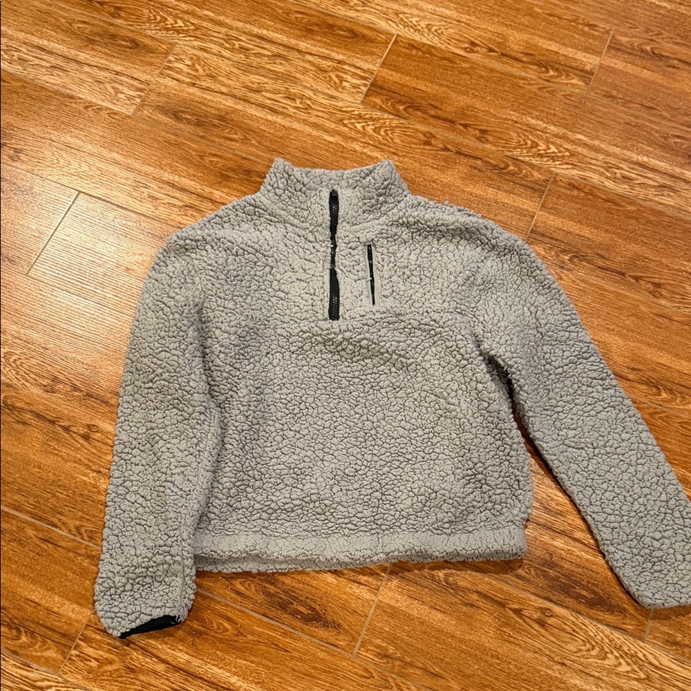 Wallflower Gray Fleece Kids Sweatshirt